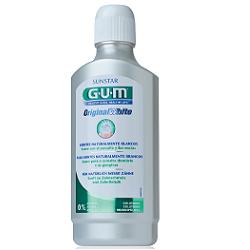 GUM ORIGINAL WHITE COLLUTORIO 500 ML - farmasorriso.com