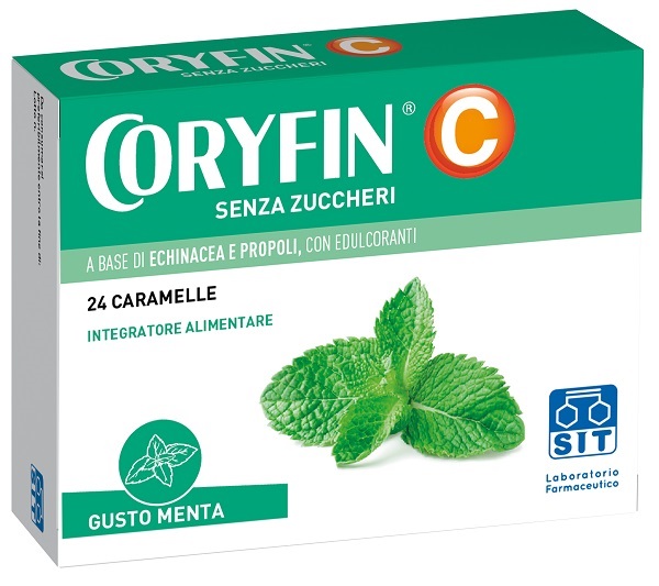 CORYFIN C SENZA ZUCCHERO MENTOLO 48 G - farmasorriso.com