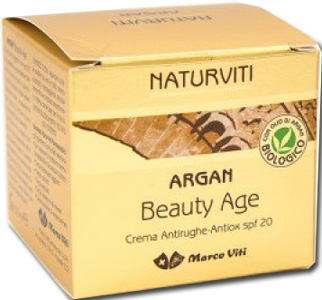 NATURVITI ARGAN CREMA VISO BEAUTY AGE 50 ML - farmasorriso.com