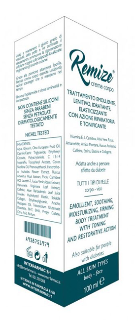 REMIZE CREMA CORPO 100 ML - farmasorriso.com