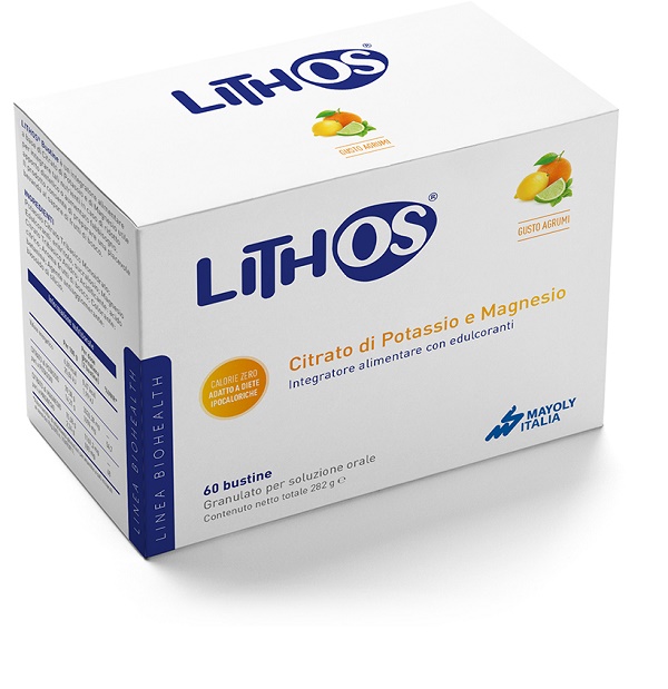 LITHOS 60 BUSTINE DA 4,5 G GUSTO AGRUMI - farmasorriso.com