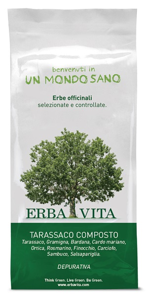 TARASSACO COMPOSTO TISANE 100 G - farmasorriso.com