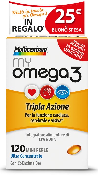 MULTICENTRUM MY OMEGA3 120 MINI PERLE PROMO - farmasorriso.com