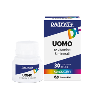 MASSIGEN UOMO MULTIVITAMINICO E MULTIMINERALE 30 COMPRESSE RIVESTITE - farmasorriso.com