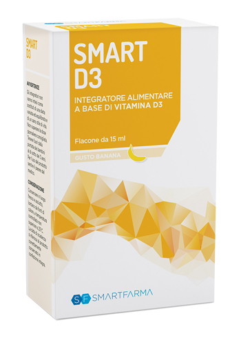 SMART D3 GOCCE 15 ML GUSTO BANANA - farmasorriso.com