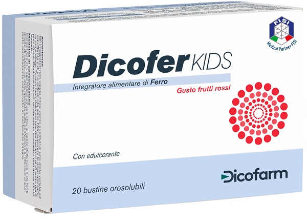 DICOFER KIDS 20 BUSTINE OROSOLUBILI - farmasorriso.com