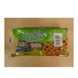 HAPPY FARM CROSTATA ALLA NOCCIOLA SENZA GLUTINE 180 G - farmasorriso.com