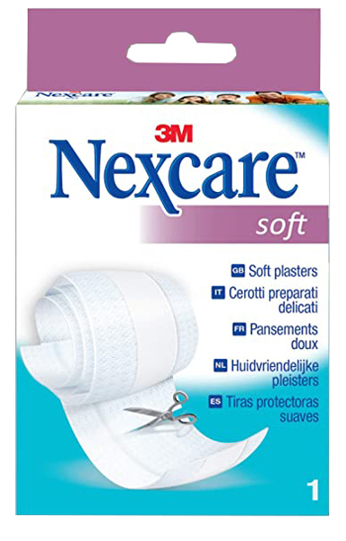 CEROTTO NEXCARE SOFT STRISCIA 100X8 CM - farmasorriso.com
