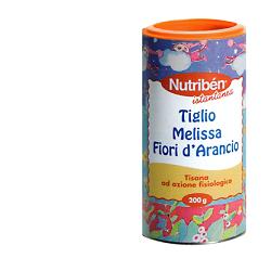 NUTRIBEN TISANA TIGLIO/MELISSA FIORI ARANCIO 200 G - farmasorriso.com