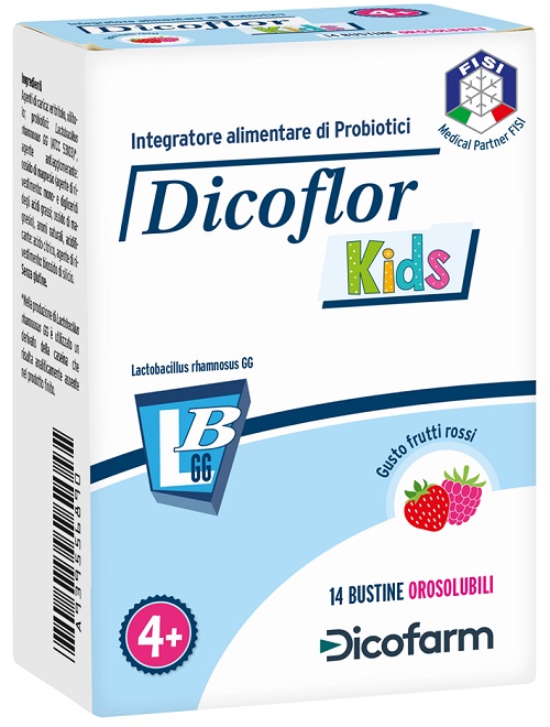 DICOFLOR KIDS 14 BUSTE - farmasorriso.com