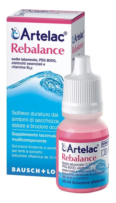 ARTELAC REBALANCE GOCCE OCULARI MULTIDOSE SENZA CONSERVANTI 10 ML - farmasorriso.com