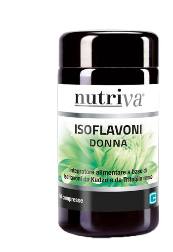 NUTRIVA ISOFLAVONI DONNA 50 COMPRESSE - farmasorriso.com