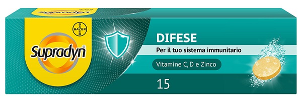 SUPRADYN DIFESE 15 COMPRESSE EFFERVESCENTI - farmasorriso.com