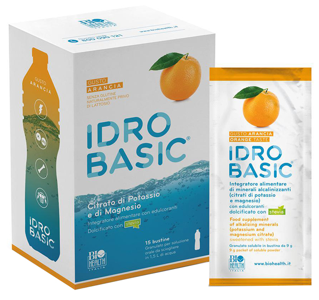 IDROBASIC ARANCIA 15 BUSTE - farmasorriso.com