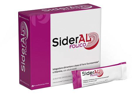 SIDERAL FOLICO 30 MG 20 BUSTINE OROSOLUBILI - farmasorriso.com