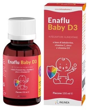 ENAFLU BABY D3 SOLUZIONE ORALE 150 ML - farmasorriso.com