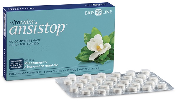 VITACALM ANSISTOP 60 COMPRESSE - farmasorriso.com