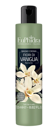 EUPHIDRA BAGNOCREMA NUTR VANIGLIA BAGNO CREMA IN FLACONE CON ETICHETTA - farmasorriso.com
