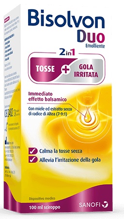 BISOLVON DUO SCIROPPO EMOLLIENTE 100 ML - farmasorriso.com