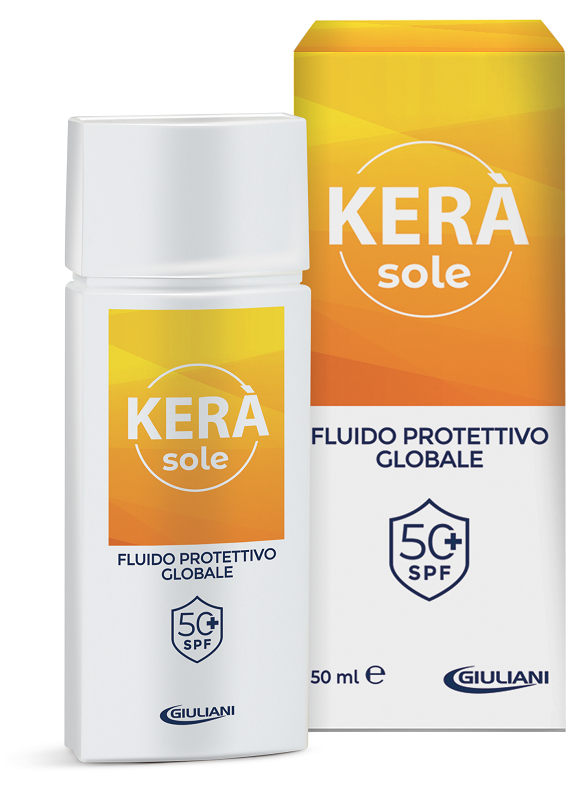 KERA' SOLE FLUIDO PROTETTIVO GLOBALE SPF 50+ 50 ML - farmasorriso.com