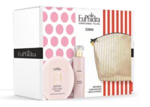 EUPHIDRA DONNA POCHETTE + PROFUMO 50 ML + CREMA CORPO 200 ML - farmasorriso.com