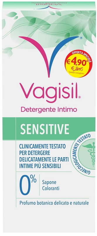 VAGISIL DETERGENTE SENSITIVE 250 ML - farmasorriso.com