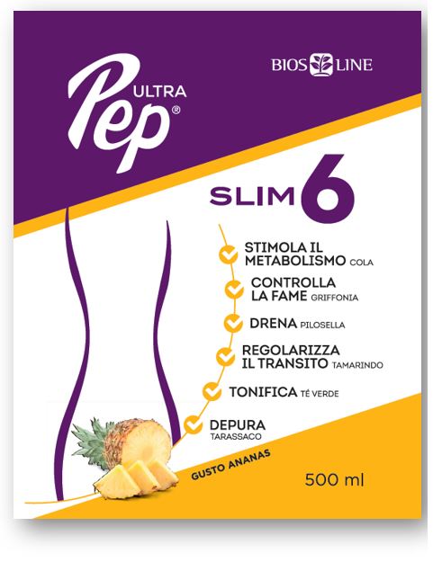 ULTRA PEP SLIM 6 ANANAS 500 ML - farmasorriso.com