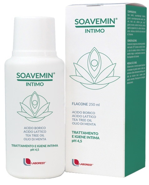 SOAVEMIN INTIMO CON ACIDO BORICO 250 ML - farmasorriso.com
