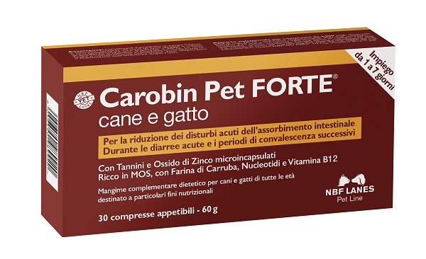 CAROBIN PET FORTE 30 COMPRESSE - farmasorriso.com