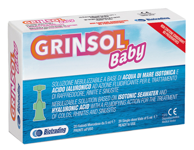 GRINSOL BABY 20 FIALE DA 5 ML - farmasorriso.com