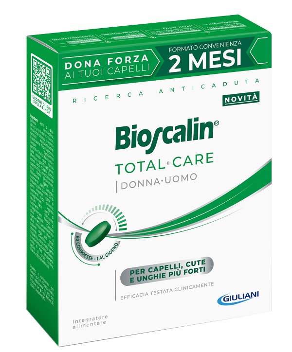 BIOSCALIN TOTAL CARE 60 COMPRESSE - farmasorriso.com