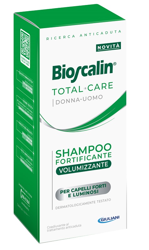 BIOSCALIN TOTAL CARE SHAMPOO FORTIFICANTE VOLUMIZZANTE 200 ML - farmasorriso.com