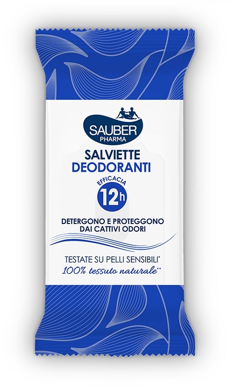 SAUBER SALVIETTE DEODORANTI 10 SALVIETTE - farmasorriso.com
