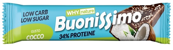 WHYNATURE BUONISSIMO COCCO BARRETTA PROTEICA 30 G - farmasorriso.com