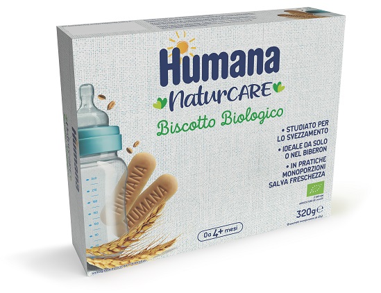 HUMANA BISCOTTO BABY BIO 320 G - farmasorriso.com