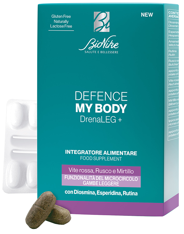 DEFENCE MY BODY DRENALEG+ 60 COMPRESSE - farmasorriso.com
