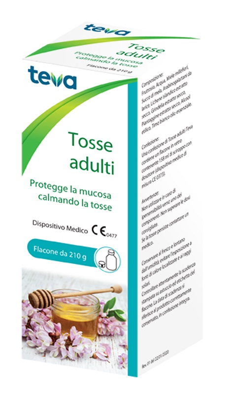 TOSSE ADULTI TEVA SCIROPPO 210 G - farmasorriso.com