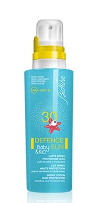 DEFENCE SUN 30 BABY&KID LATTE SPRAY PROTEZIONE ALTA 125 ML - farmasorriso.com