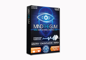 MIND THE GUM EMPOWERING CHEWING-GUM 9 PEZZI - farmasorriso.com