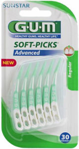 GUM SOFT-PICKS ADVANCED 30 PEZZI - farmasorriso.com