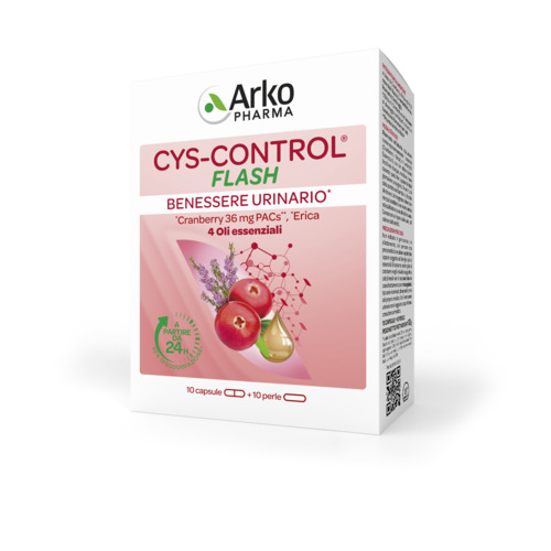 CYS CONTROL FLASH 20 CAPSULE - farmasorriso.com