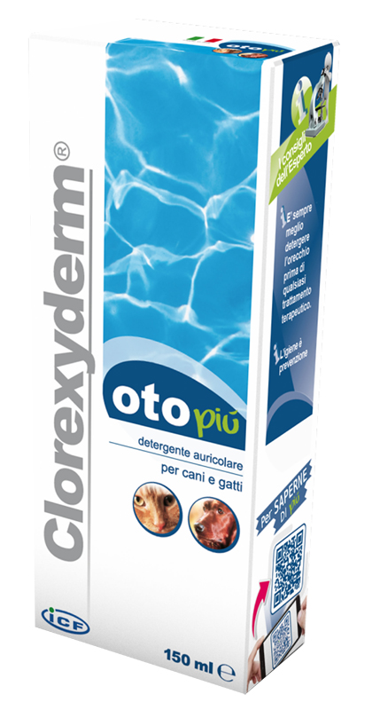 CLOREXYDERM OTO PIU' 150 ML - farmasorriso.com