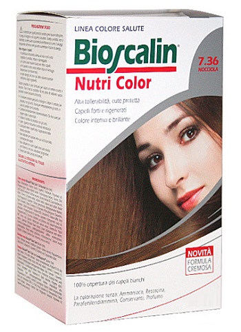 BIOSCALIN NUTRI COLOR 7,36 NOCCIOLA SINCROB 124 ML - farmasorriso.com
