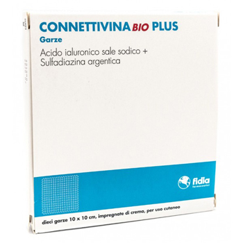 CONNETTIVINABIO PLUS GARZA 10 X 10 CM 10 PEZZI - farmasorriso.com