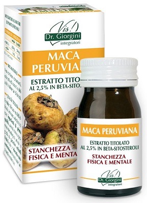 MACA PERUVIANA ESTRATTO TITOLATO 60 PASTIGLIE - farmasorriso.com