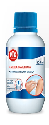 PIC SOLUTION ACQUA OSSIGENATA 10 VOLUMI PEROSSIDO DI IDROGENO 3% 250 ML - farmasorriso.com