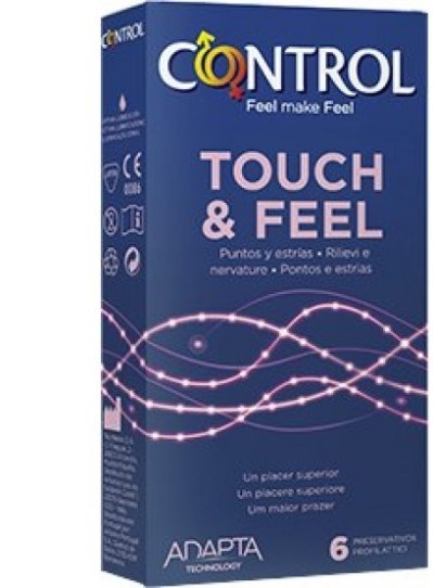 PROFILATTICO CONTROL TOUCH & FEEL EASY WAY 6 PEZZI - farmasorriso.com