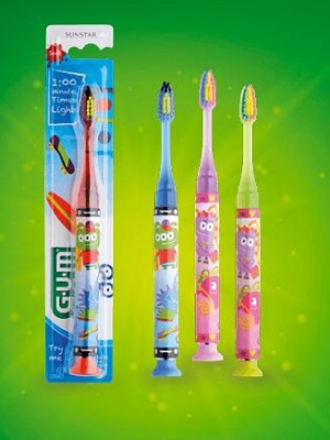 GUM LIGHT UP SPAZZOLINO  7-9 ANNI - farmasorriso.com