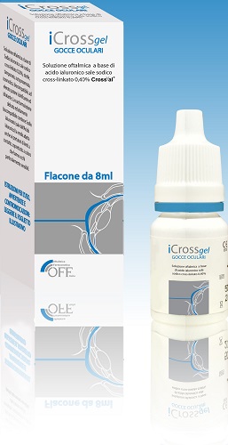 ICROSS GEL GOCCE OCULARI ACIDO IALURONICO CROSS-LINKATO 0,4% 8 ML - farmasorriso.com