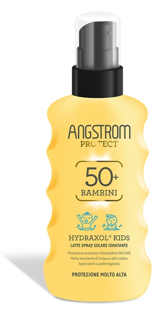 ANGSTROM PROTECT HYDRAXOL KIDS LATTE SPRAY SOLARE ULTRA PROTEZIONE 50+ 175 ML - farmasorriso.com